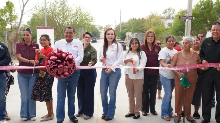 Entregan obras de pavimentación en colonias 150 Aniversario y Francisco Villa; hay mejor vialidad