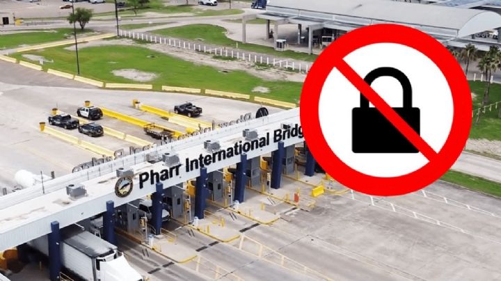 Megabloqueo de transportistas: Puente Internacional Reynosa-Pharr se encuentra cerrado