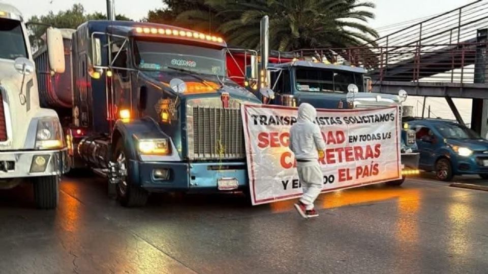 Megabloqueo de transportistas en México EN VIVO