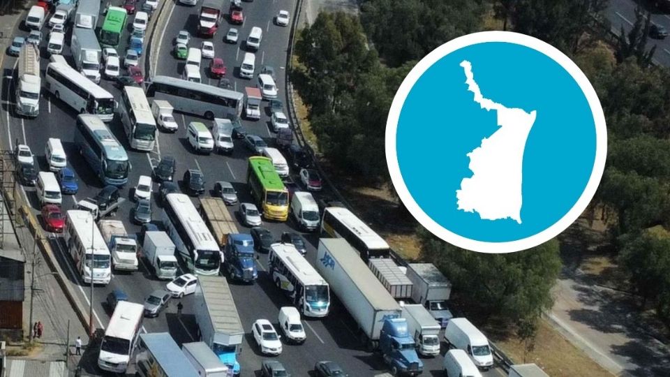 Megabloqueo en Tamaulipas.