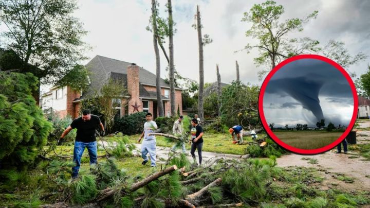 Texas: tornado arrasa con más de 100 casas; drones captaron el paso del fenómeno