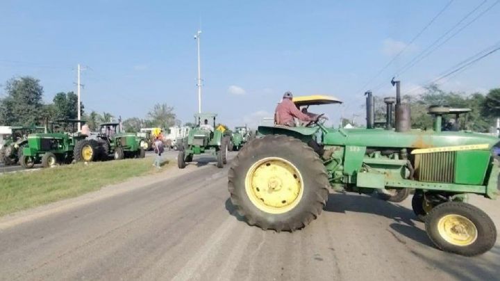 Reabren carretera Matamoros-Reynosa tras bloqueos de campesinos; tráfico fluye lento