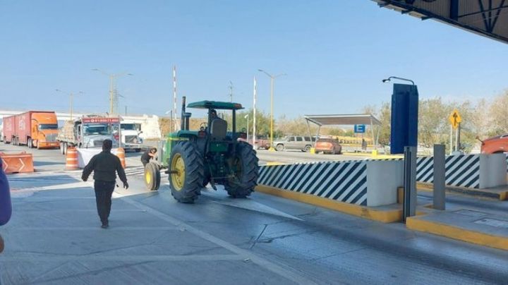 Segob pide evitar bloqueos en puentes fronterizos; asegura que demandas ya fueron atendidas
