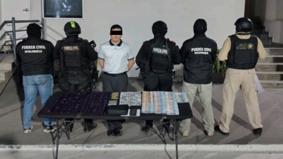 Detenidos en Nuevo León.