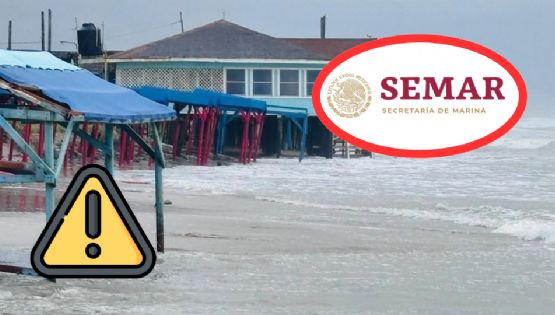 Cierran navegación en puertos de Tamaulipas por mal clima; SEMAR pide extremar precauciones