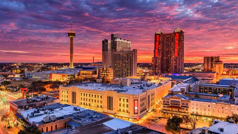 Frío en San Antonio, Texas.