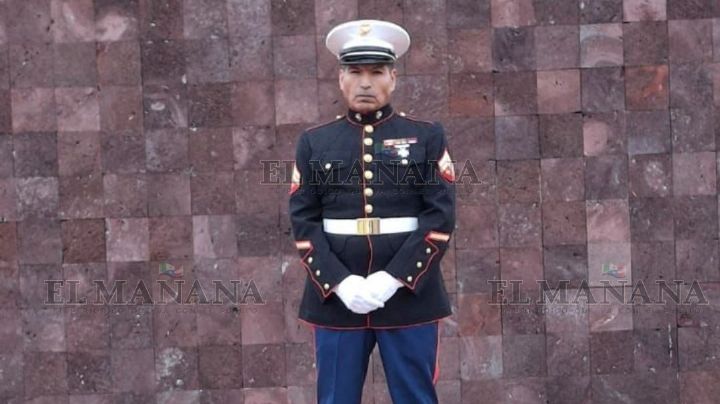 El 'Soldado Enamorado' reaparece en Nuevo Laredo en su cumpleaños 61; Monumento Fundadores es testigo de su espera