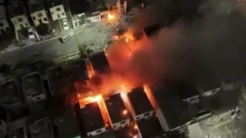 Incendio en Pesquería, Nuevo León: Explosiones por presunta pirotecnia desataron el fuego | VIDEO