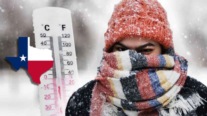 Frente frío en Texas dejaría temperaturas cercanas a 0 grados y lluvias a partir de este fin de semana