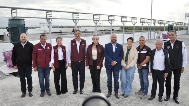 Supervisan rehabilitación de planta tratadora de aguas en Nuevo Laredo