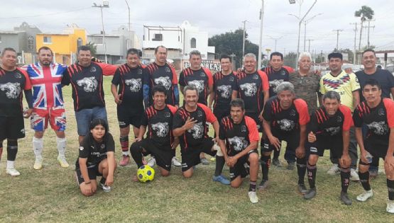 Lobos Negros aúllan fuerte y golean a Lozano FC en la Liga Independiente Colosso Veteranos