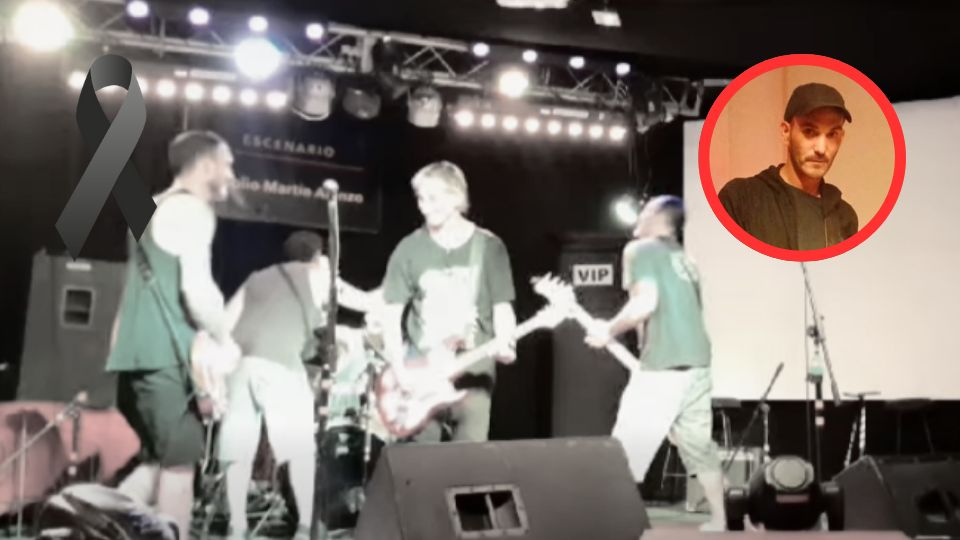 Guitarrista de una banda de Punk pierde la vida en el escenario durante Show en vivo
