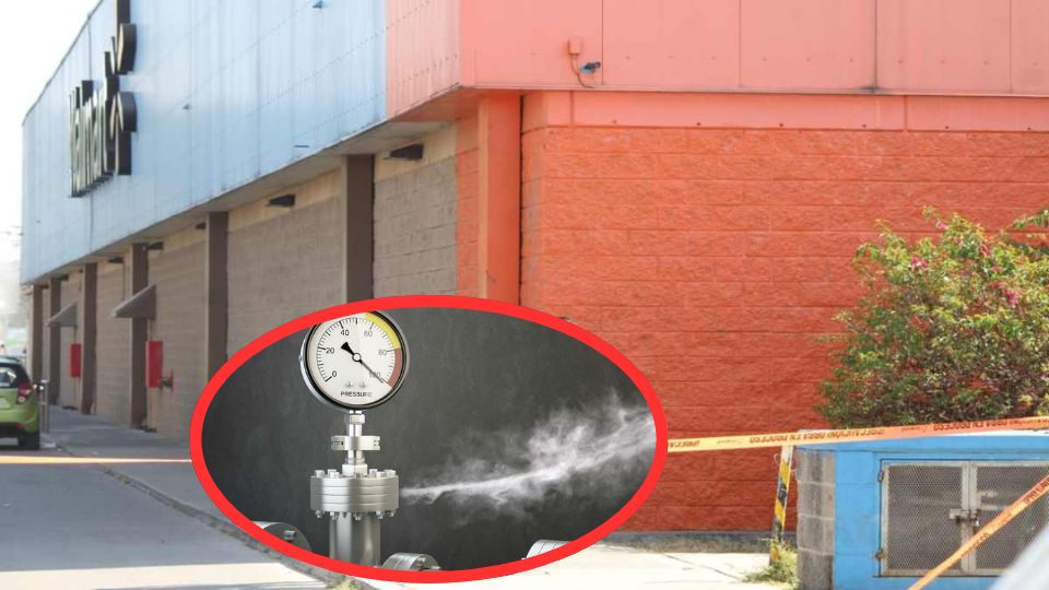 Fuga de gas provoca evacuación de 200 personas en Walmart de León, Guanajuato; trabajadores rompieron una tubería