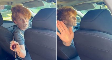 Conductora de Uber niega el viaje y amenaza con pistola a pasajero por ser 'demasiado gordo' | VIDEO
