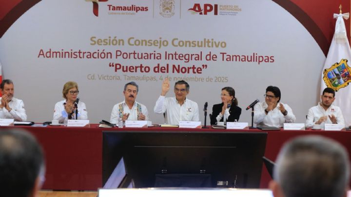 Reafirma Américo Villarreal apoyo al Puerto del Norte; será Tamaulipas principal frontera marítima del país