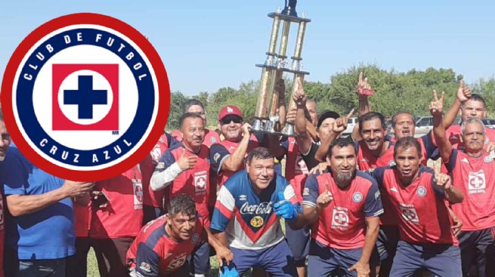 Jugadores del Cruz Azul felicitan al deportivo Bejines por su título en la Real Liga Ferrocarrilera | VIDEO
