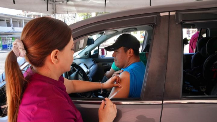 Nuevo Laredo: éxito rotundo en Jornada de Vacunación Drive Thru contra la influenza