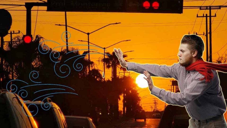 Los fuertes vientos se presentarán el domingo 9 de noviembre.