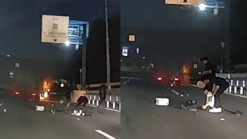 Accidente en Nuevo León.