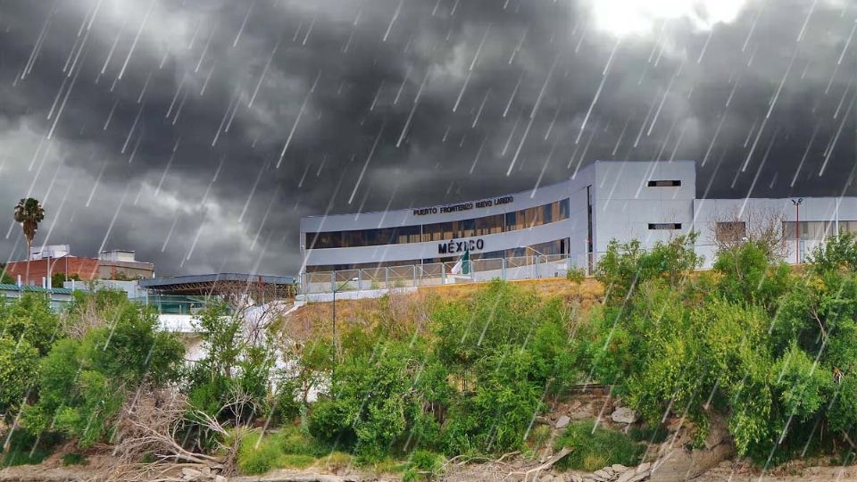 La lluvia ocasionaría menor temperatura en la frontera
