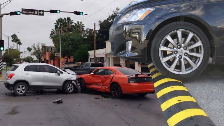 Nuevo Laredo: por esta razón se instalaron boyas y topes en semáforos de avenidas