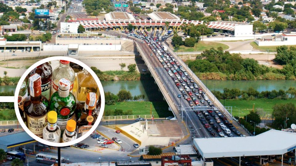 El cruce de bebidas alcohólicas en los puentes.