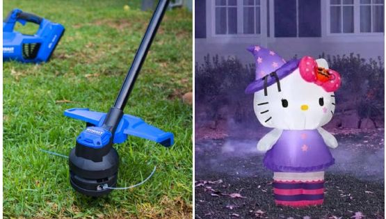 Detienen a sujeto que robó podadoras y figuras inflables de la tienda Lowe’s