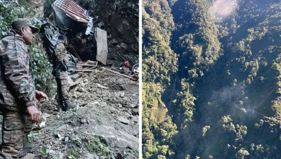 Mueren 18 albañiles que se dirigían a obra; camión que los transportaba cae 200 metros a barranco | VIDEO