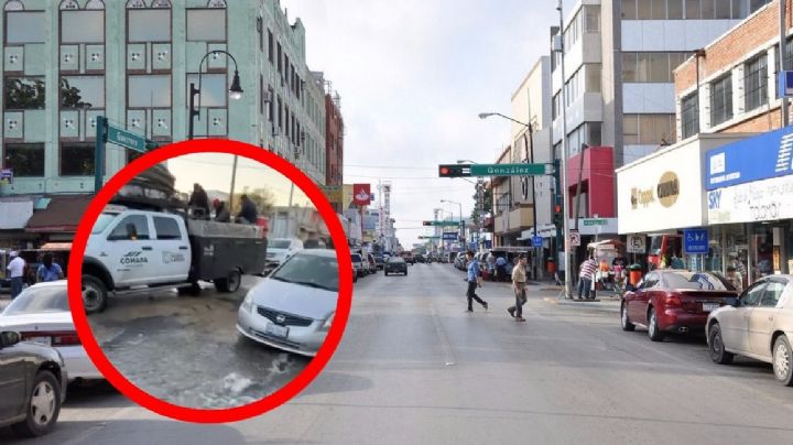 Comapa: enorme fuga en esta colonia de Nuevo Laredo; ¿cuánto tiempo durarán los trabajos? | VIDEO