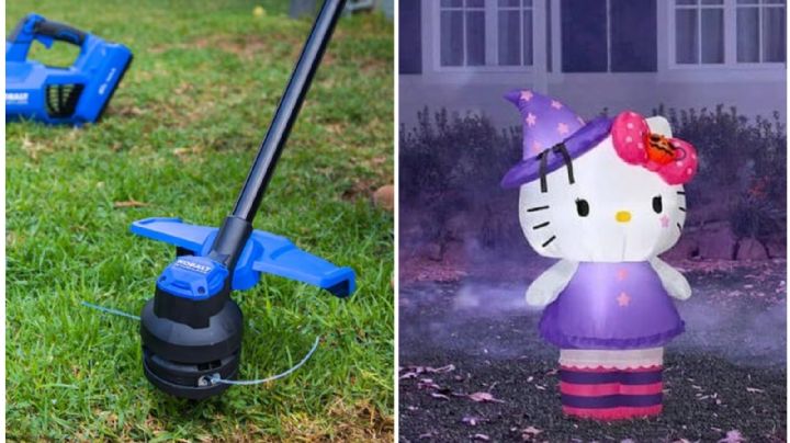 Detienen a sujeto que robó podadoras y figuras inflables de la tienda Lowe’s