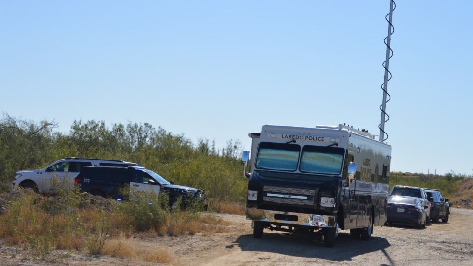 La Policía de Laredo se encuentra trabajando.