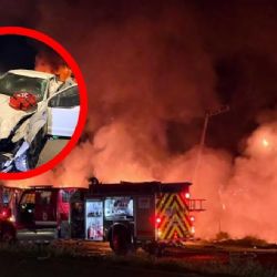 Traileros mueren al impactarse fatalmente; cabinas ardieron en llamas tras el choque