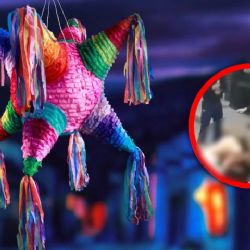 Posada termina en batalla campal; mujeres se agarran 'del chongo' por un premio en la rifa | VIDEO