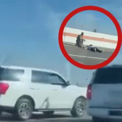 Motociclista sufre aparatoso accidente en el Express Way en Laredo; está grave