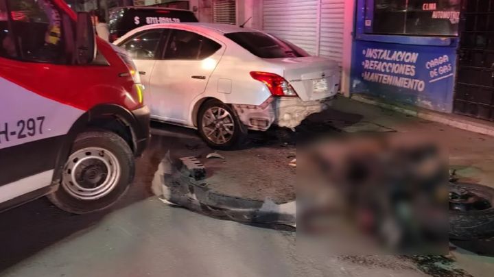 Reynaldo murió tras impactar su motocicleta contra autos estacionados; iba 'rápido y furioso'