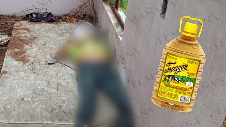 Macabro hallazgo: hallan hombre en Nuevo Laredo sin vida rodeado de botellas de 'Tonayán'