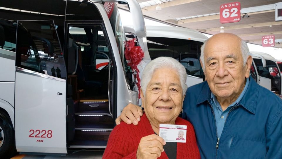 Boletos de autobús a mitad de precio con el INAPAM
