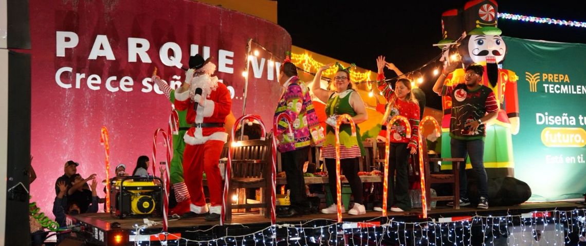 Nuevo Laredo vibra con la magia del Desfile Navideño 2025; familias salen a las calles a vivirlo