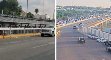 Puentes Internacionales de Nuevo Laredo lucen abarrotados; ¿vale la pena cruzar ya?
