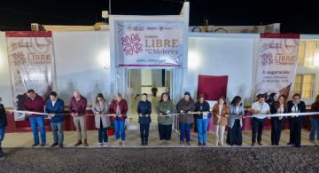 Claudia Sheinbaum inaugura Centro LIBRE  para Mujeres en Ciudad Juárez