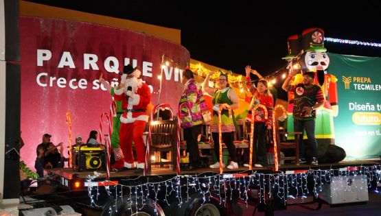 Nuevo Laredo vibra con la magia del Desfile Navideño 2025; familias salen a las calles a vivirlo