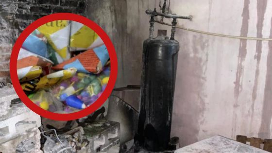 Boiler de leña explota y le arranca mano a mujer; cuete estaba escondido