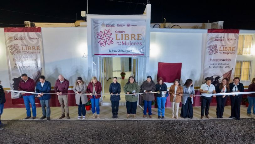 Claudia Sheinbaum inaugura Centro LIBRE para Mujeres en Ciudad Juárez