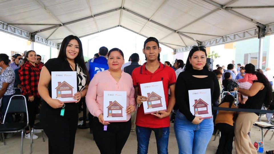 Entregan viviendas en Tamaulipas