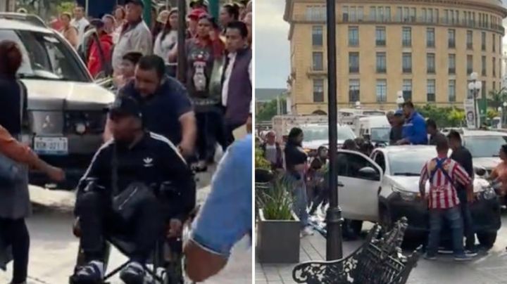 Del enojo al milagro: hombre abandona su silla en pleno conflicto en Tampico | VIDEO