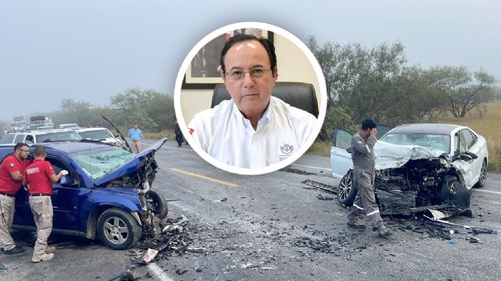 Muere director del ITABEC al chocar su auto de frente con otro vehículo en carretera de San Fernando