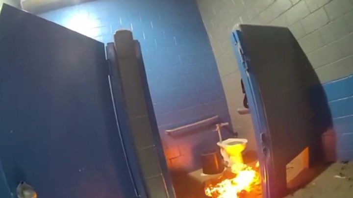 Arrestan a 4 menores por incendiar y causar destrozos en el parque Slaughter en Laredo