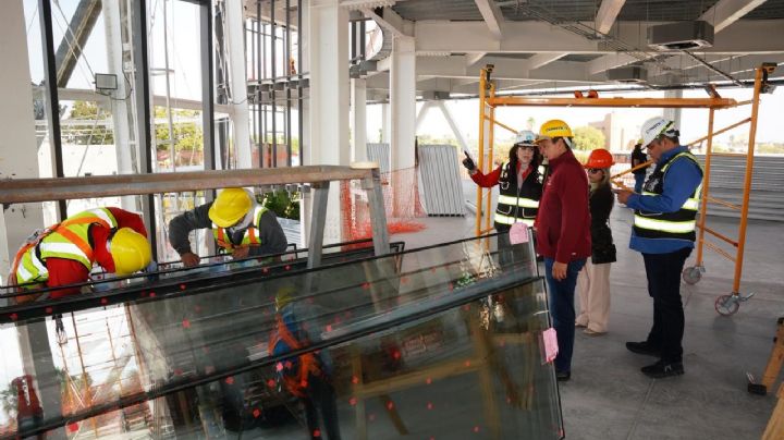 Supervisan avances del Museo de Ciencia y Tecnología, proyecto único en la región