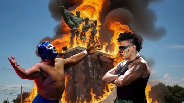 El día que Halloween quemó a Blue Demon Jr. en Nuevo Laredo; casi termina con su carrera