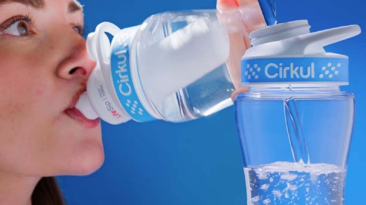 Cirkul: termo que convierte el agua en bebida saborizada al instante; no tiene azúcar